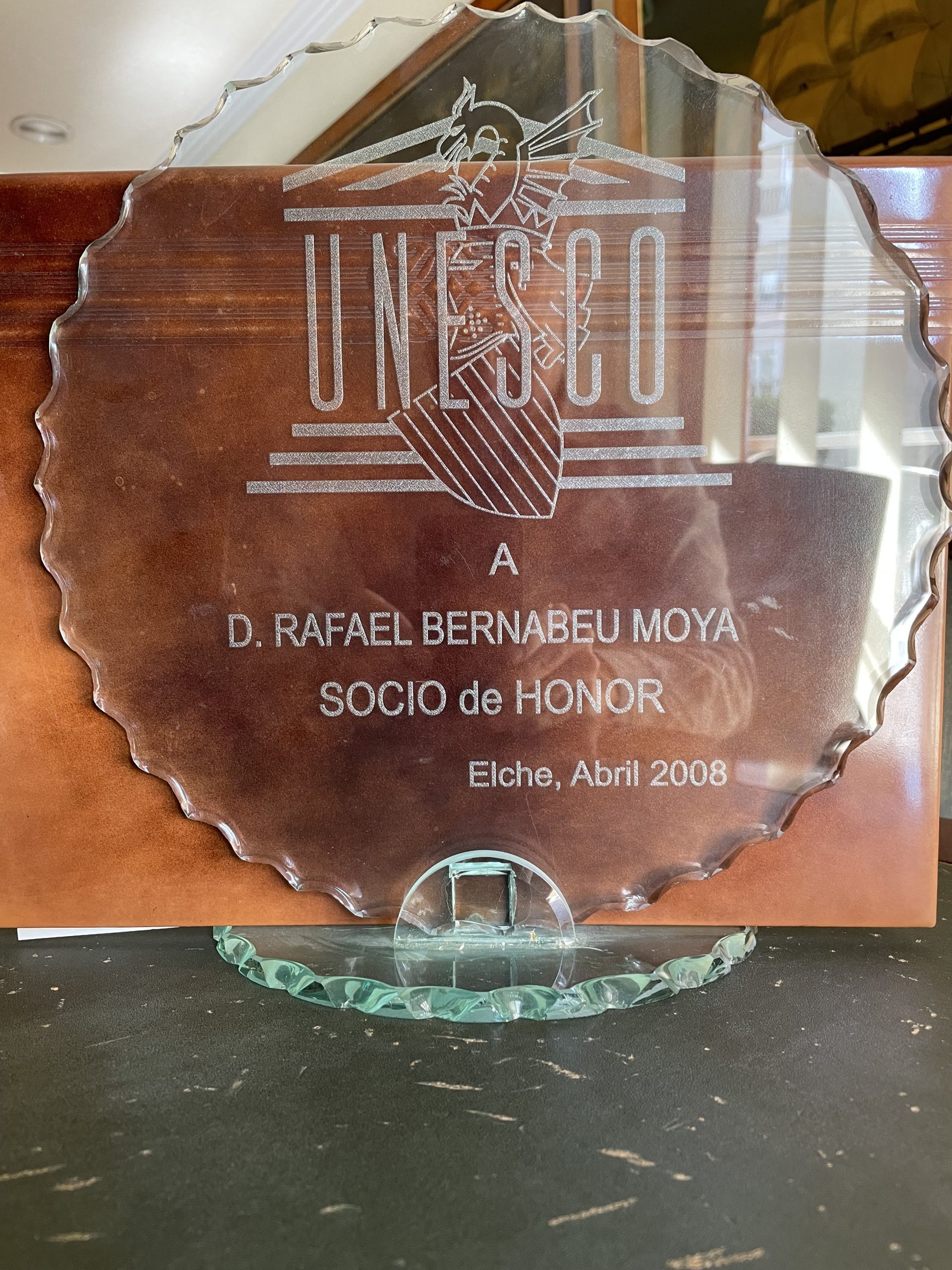 2005. Socio de Honor de la UNESCO